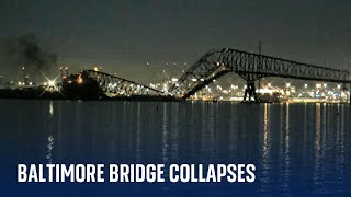 Bridge collapses in Baltimore - mass casualty event declared screenshot 4