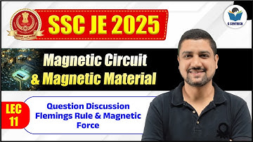 Lec 11 Question Discussion Flemings Rule & Magnetic Force || Magnetic Circuit & Electrical Circuit