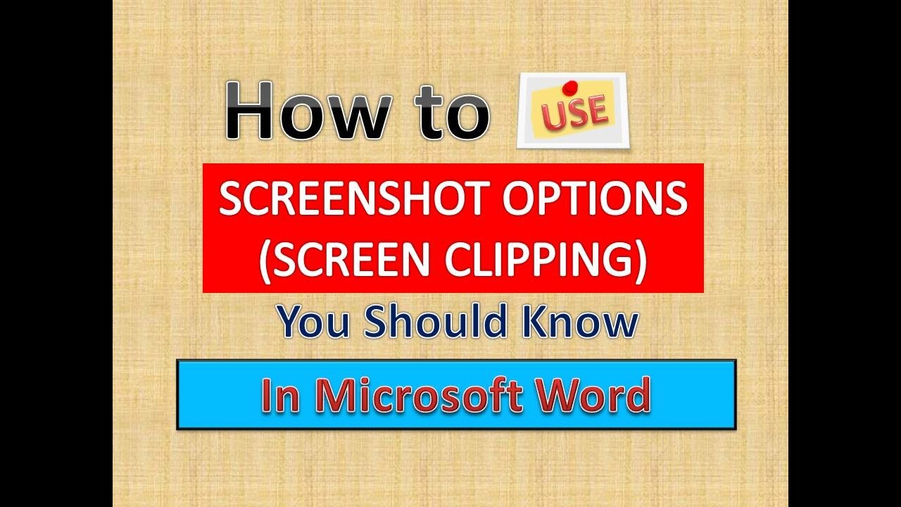 Word Tips Screenshot Options (English)