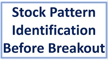 Stock Pattern Identification Before Breakout | By Abhijit Zingade