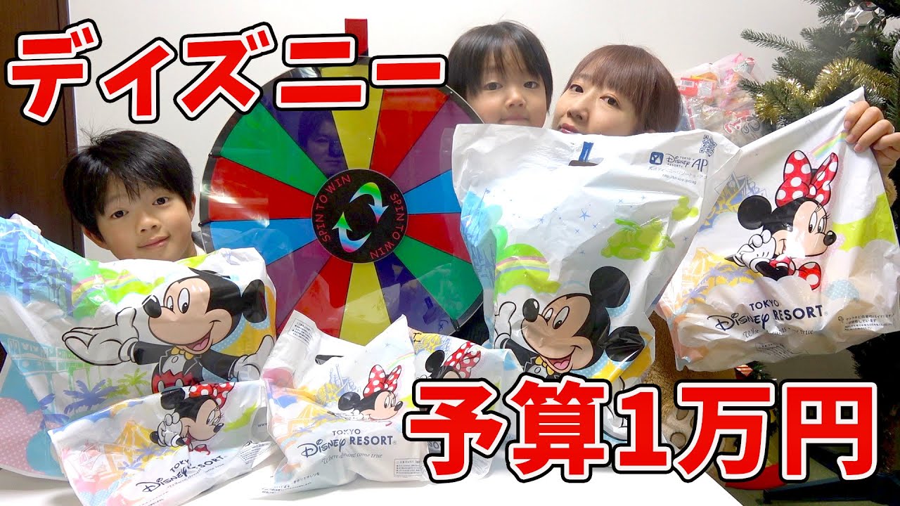 ディズニーシー予算1万円分のお土産でプレゼント交換したら兄弟愛に感動した 家族vlog Youtube
