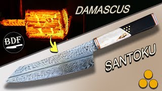 : Full Process Damascus Feather / 4801 Layer Model