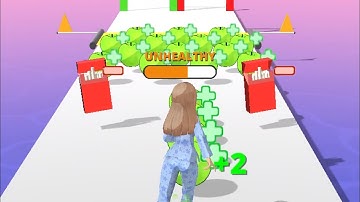 Run Healthy ! Walkthrough All Levels Gameplay Android,ios ! Mobile Game ! #shorts