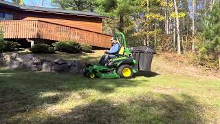 Fall Cleanup with z950r Deere