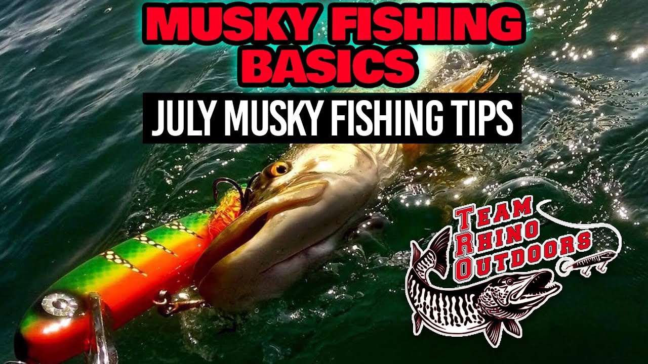 Musky Fishing Basics July Musky Fishing Tips YouTube