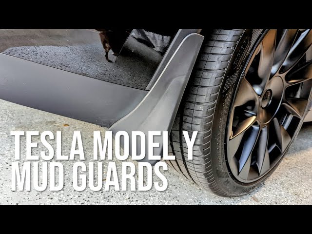  Motrobe Tesla Model Y Mud Flaps Splash Guards No