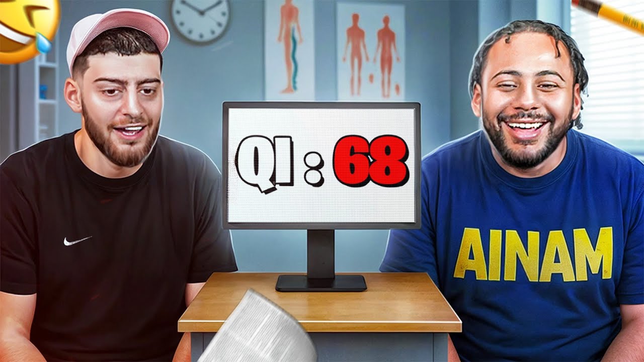 BYILHAN et NICO FONT UN TEST DE QI EN STREAM 💀 (la honte ptdrr)