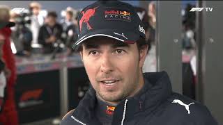 Details Sergio Perez post-race interview | 2022 Hungarian Grand Prix Update