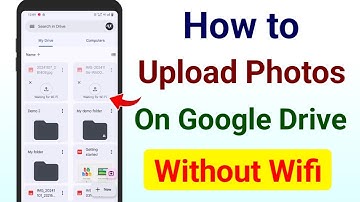 How to upload photo on google drive without Wifi | Google Drive me photo kaise dale bina wifi ke