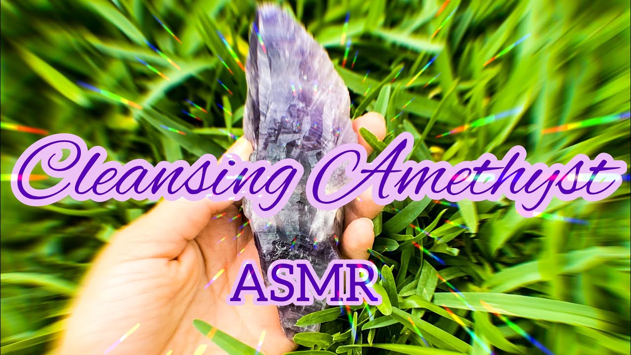 Cleansing Amethyst ASMR - YouTube