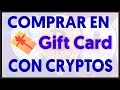 🎁 COMPRAR TARJETAS de REGALO con CRIPTOMONEDAS || Review de COINGATE en Español