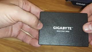 Обзор Gigabyte SSD 120GB 2.5