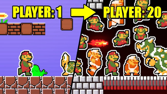 Play SNES Super Mario Bros. - A Multiplayer Adventure! (Demo 1.0) Online in  your browser 