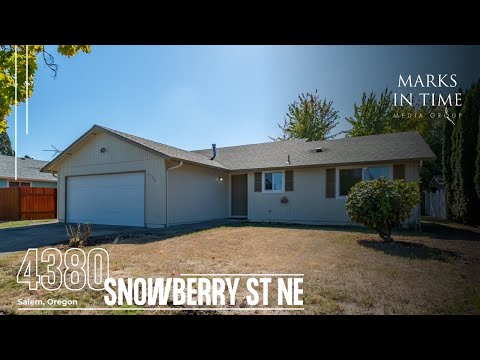 4380 Snowberry St, Salem, OR home video tour