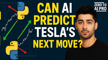 AI Stock Prediction with Machine Learning | Tesla Stock Forecast using Python & Yahoo Finance