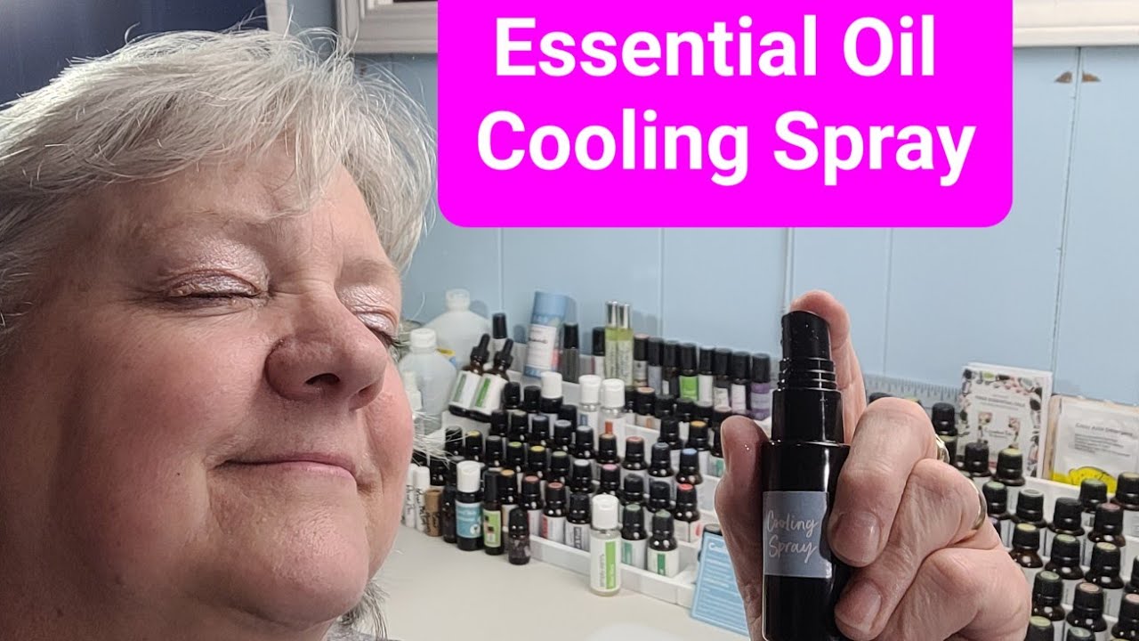 Essential Oil Cooling Spray. simplyearth YouTube