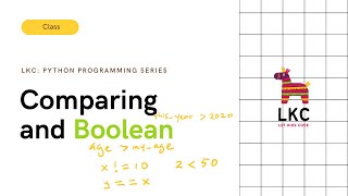 02.16 - Comparing and Boolean Type
