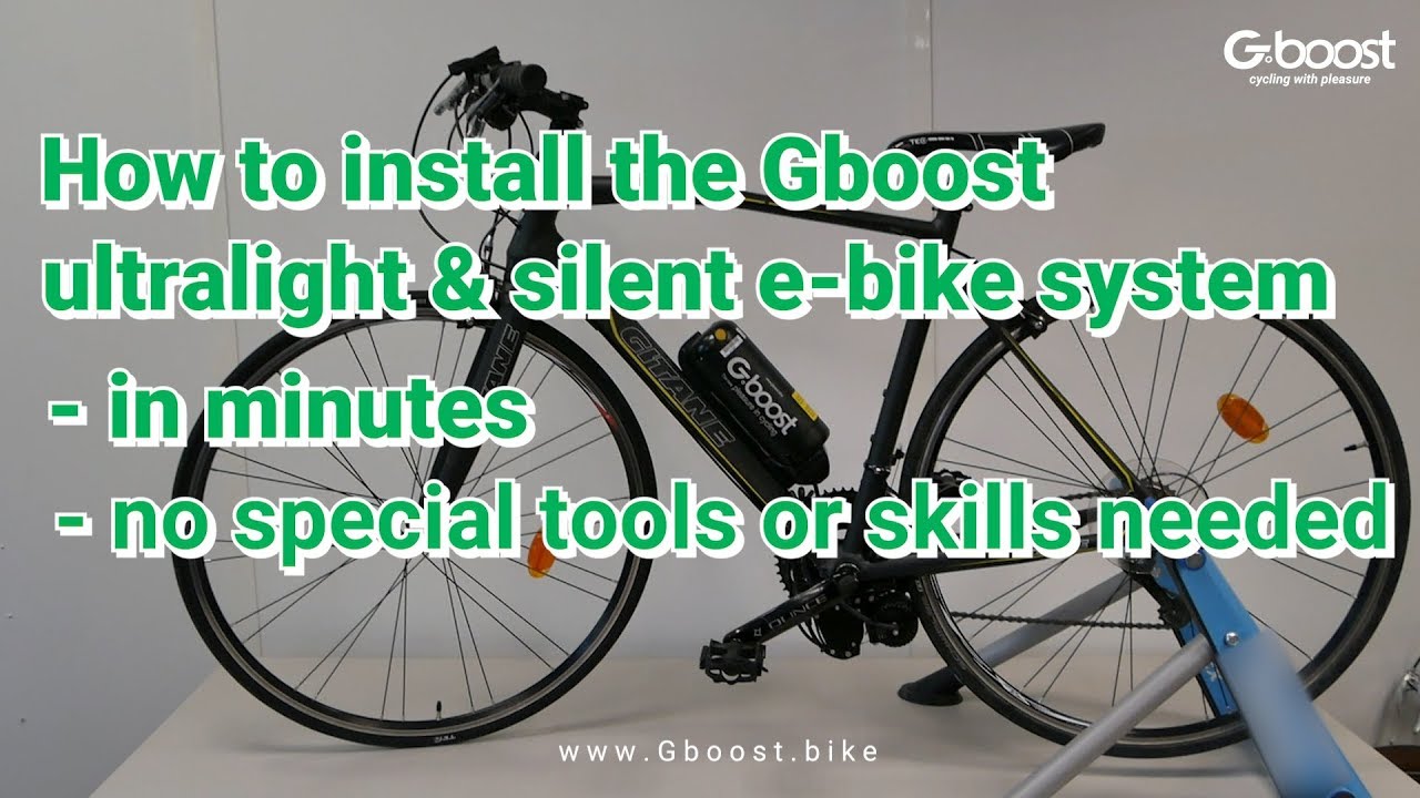 Gboost : un nouveau kit d'électrification amélioré pour transformer  n'importe quelle bicyclette en vélo électrique - NeozOne