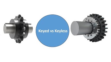 Advantages of Keyed shaft connection vs  Keyless