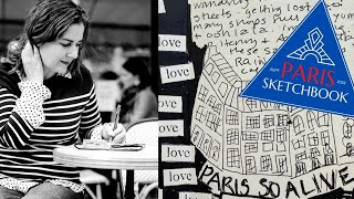 I filled this travel journal during a week in Paris