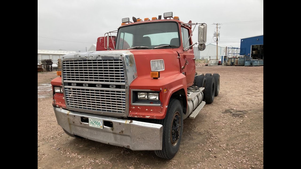 1987 Ford LTL9000 Parts Unit 87FD142 YouTube