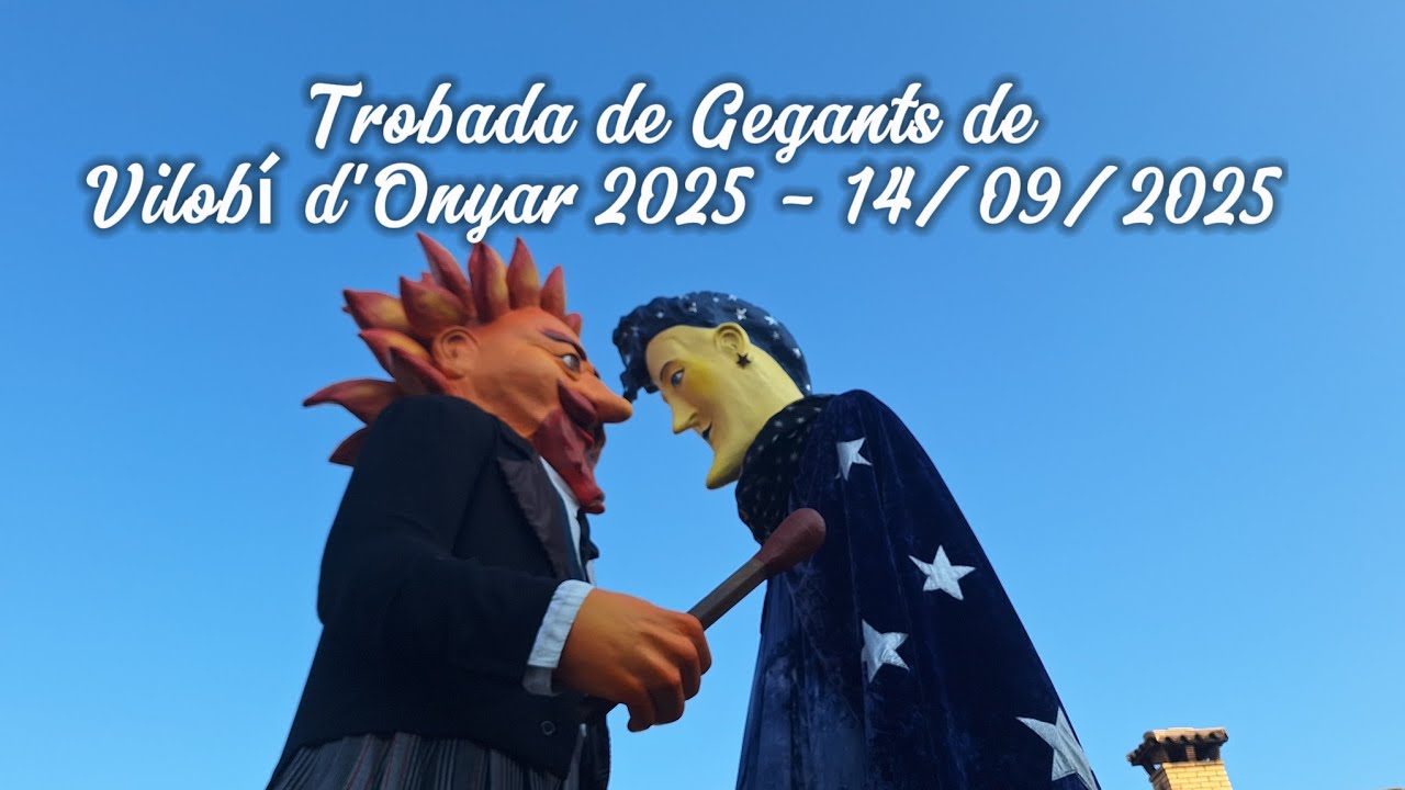 Trobada de Gegants de Vilobí d'Onyar 2025 - 14/09/2025