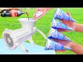 EXPERIMENT LUNA CORNETTO ICE CREAM ! COCA COLA And MENTOS VS MEAT GRINDER