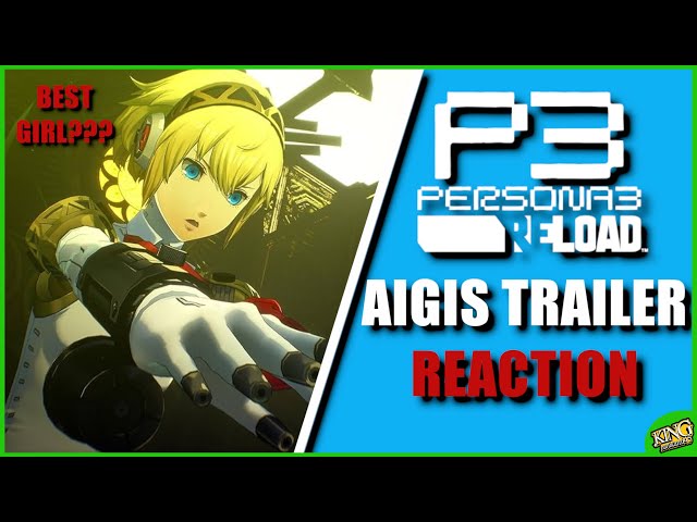 Persona 3 Reload Trailer Introduces Aigis - 8Bit/Digi