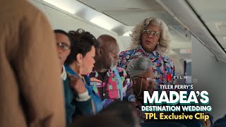 Famous I Can’t Fit in no Coach Machine! | Madea’s Destination Wedding Exclusive Clip Wealth