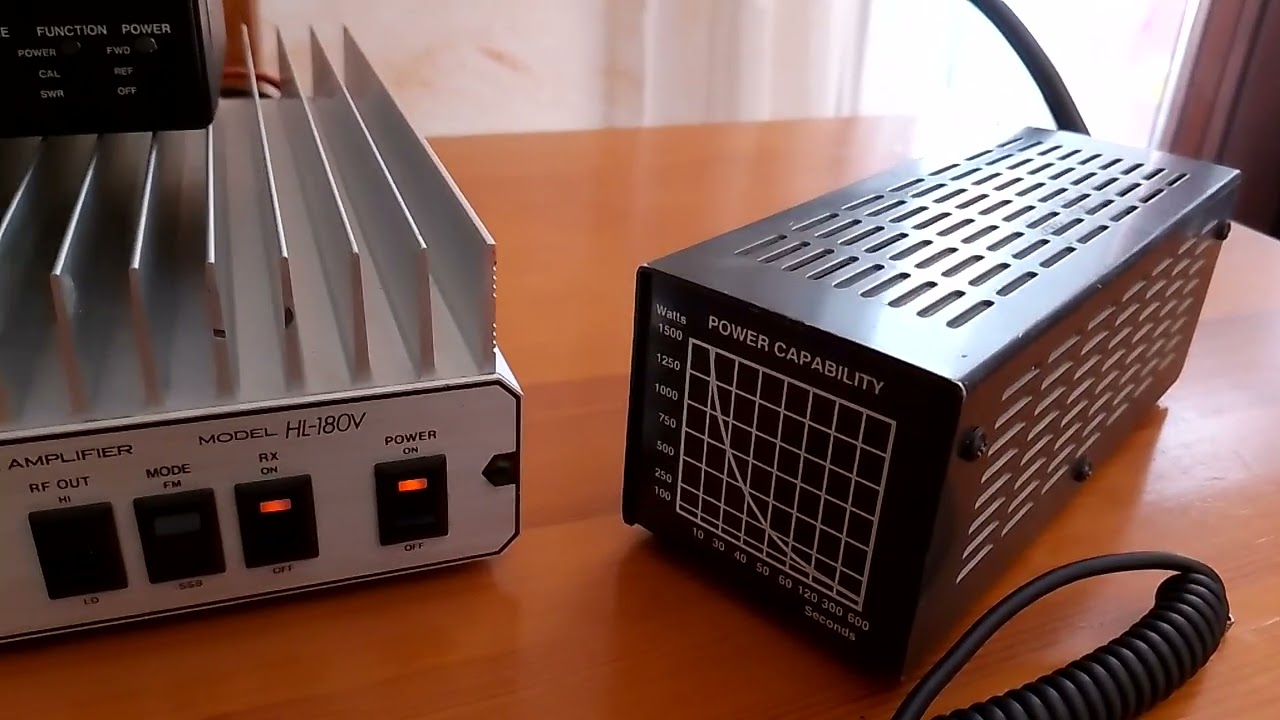 ICOM IC-705 with Tokyo Hy Power HL-180V 2 m amplifier - YouTube