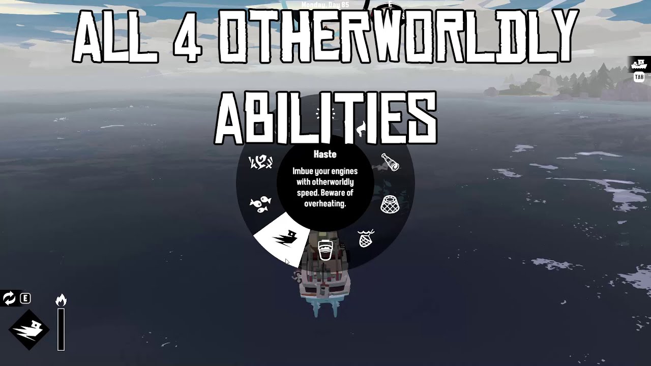 All 4 Otherworldly Abilities - DREDGE