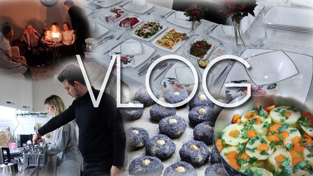 AİLELERİMİZİ YEMEĞE ALDIM | 10 KİŞİLİK DAVET SOFRAM | SUNUMLARIM | SULTAN TATLISI | DÜĞMELİ KEREVİZ