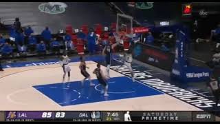 Dennis Schroder shocks lebron & AD after insane poster dunk of his career on Nicolo Melli