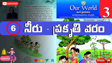 ap dsc | 3rd class EVS Lesson No 6 | Water: Gift from Nature | AP TET DSC Preparation  #apdsc #aptet