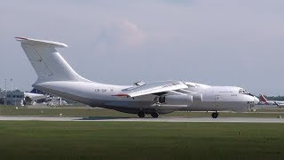 4K Loud Thrust Reverses Rare Il-76Td - Zetavia At Eddm-Munich Airport 05.2020