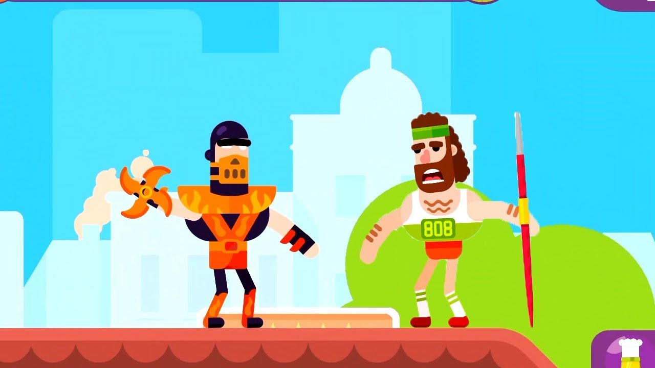 Leonidas (Spear) - Bowmasters - NORMAL TOURNAMENT - Walkthrough Gameplay