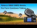 Retevis RB86 GMRS Mobile Bundle for Farm Combines Communication