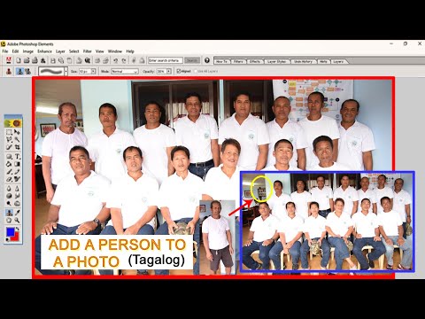 Video: Paano Magdagdag Ng Larawan Sa Photoshop