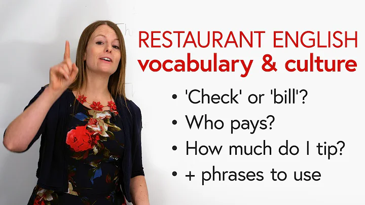 Paying at a Restaurant: Vocabulary & Culture - DayDayNews