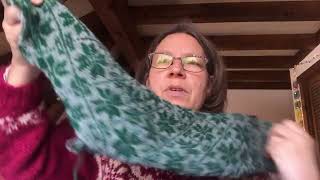 Vlogmas Day 11.After the rain; early am crocheting; knit nite; Advent