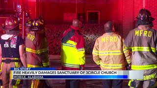 Church members remain optimistic after destructive fire