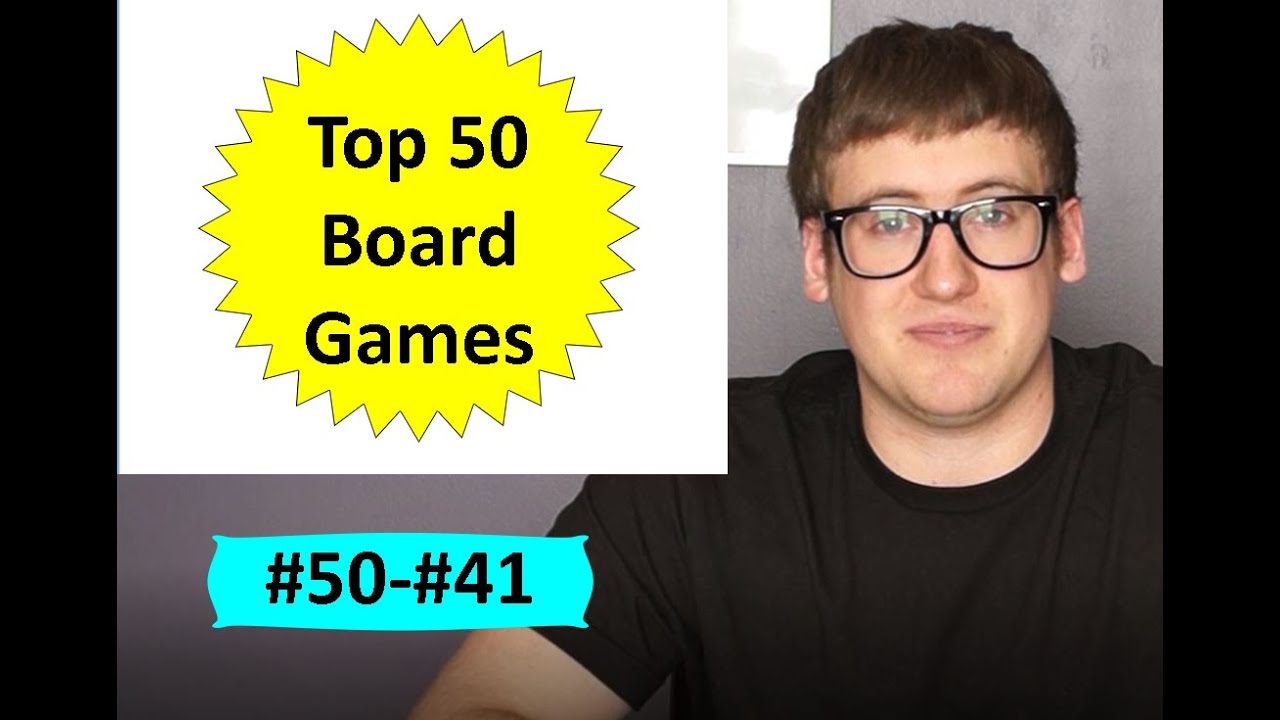 Top 50 Board Games of All Time (50 41) YouTube