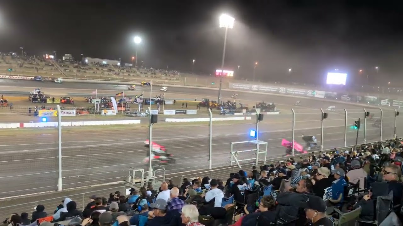 2025-1-11 Perth Motorplex USA vs WA Sprintcar Speedweek Grand Final Feature K.Madsen