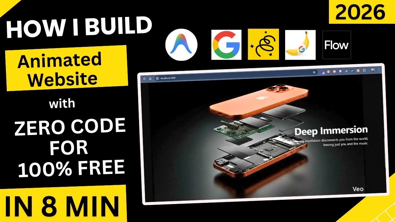 How I Built an Award‑Winning Website in 10 Minutes Using Google ...
