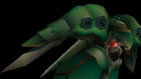 Final Fantasy VII (1997) - Boss Fight #35 - Emerald Weapon (No Underwater or KOTR Materia)