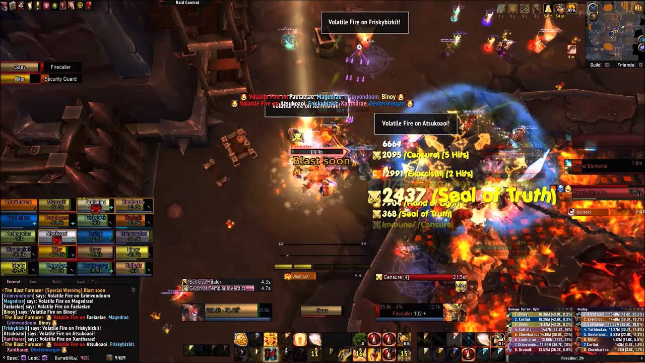 Chaotic Serenity (Blast Furnace Heroic) - YouTube
