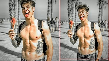 New #FuturisticGoldenEffect Editing Like #PhotoshopCC/CS6 Editing | #SatjalBrothers Production