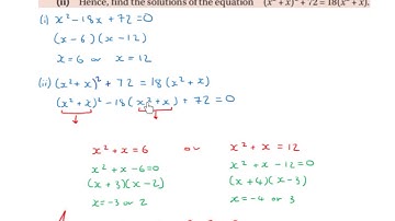 LC HL connected quadratic equations