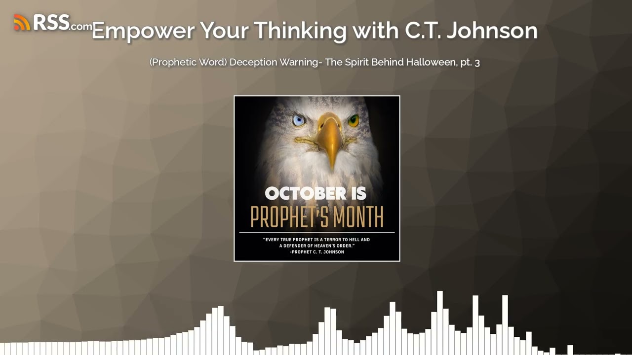 (Prophetic Word) Deception Warning- The Spirit Behind Halloween, pt. 3