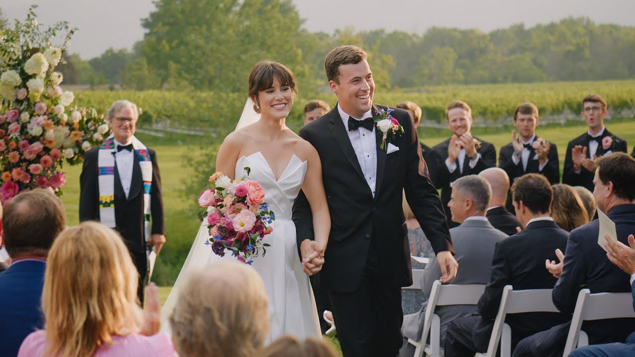 Charlottesville Vineyard Wedding Teaser - Christian Wedding in Virginia Wine Country
